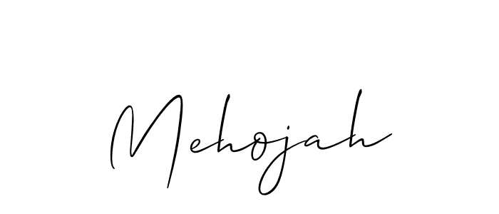 Also we have Mehojah name is the best signature style. Create professional handwritten signature collection using Allison_Script autograph style. Mehojah signature style 2 images and pictures png