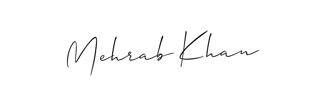 Similarly Allison_Script is the best handwritten signature design. Signature creator online .You can use it as an online autograph creator for name Mehrab Khan. Mehrab Khan signature style 2 images and pictures png