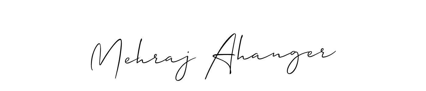 Best and Professional Signature Style for Mehraj Ahanger. Allison_Script Best Signature Style Collection. Mehraj Ahanger signature style 2 images and pictures png