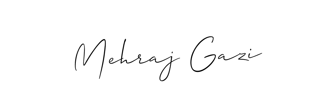 Make a beautiful signature design for name Mehraj Gazi. Use this online signature maker to create a handwritten signature for free. Mehraj Gazi signature style 2 images and pictures png