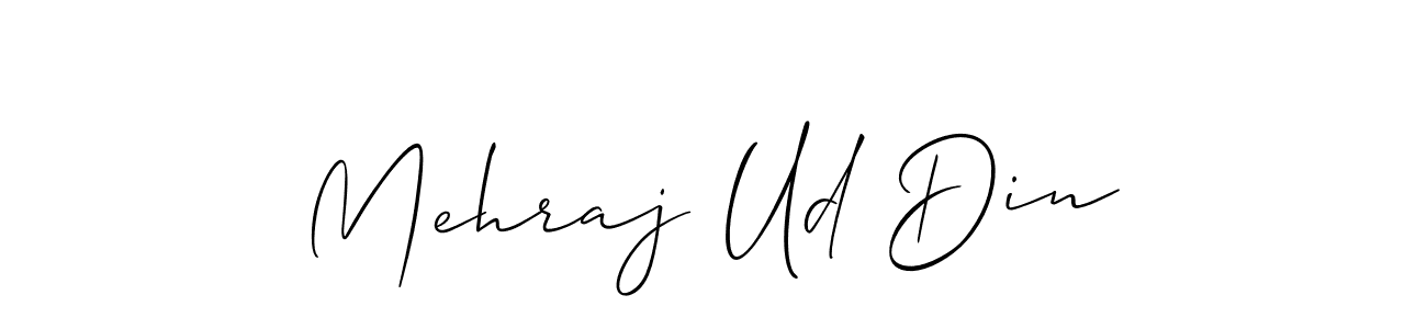 How to Draw Mehraj Ud Din signature style? Allison_Script is a latest design signature styles for name Mehraj Ud Din. Mehraj Ud Din signature style 2 images and pictures png