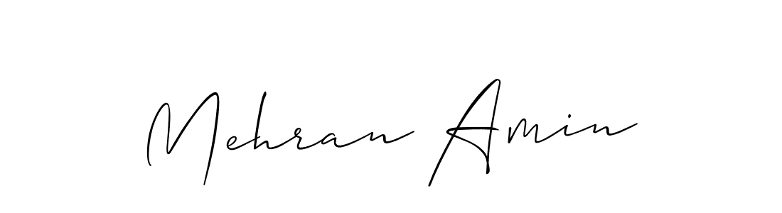 Also we have Mehran Amin name is the best signature style. Create professional handwritten signature collection using Allison_Script autograph style. Mehran Amin signature style 2 images and pictures png