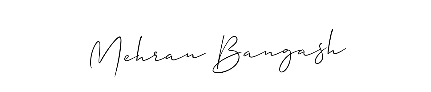 if you are searching for the best signature style for your name Mehran Bangash. so please give up your signature search. here we have designed multiple signature styles  using Allison_Script. Mehran Bangash signature style 2 images and pictures png