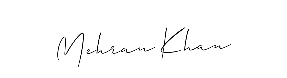 Allison_Script is a professional signature style that is perfect for those who want to add a touch of class to their signature. It is also a great choice for those who want to make their signature more unique. Get Mehran Khan name to fancy signature for free. Mehran Khan signature style 2 images and pictures png