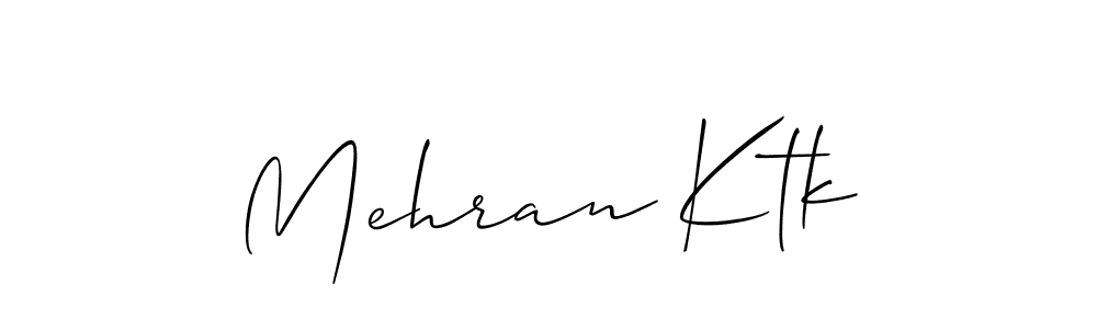 Also You can easily find your signature by using the search form. We will create Mehran Ktk name handwritten signature images for you free of cost using Allison_Script sign style. Mehran Ktk signature style 2 images and pictures png