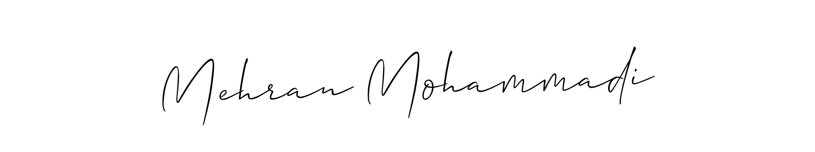 Also You can easily find your signature by using the search form. We will create Mehran Mohammadi name handwritten signature images for you free of cost using Allison_Script sign style. Mehran Mohammadi signature style 2 images and pictures png