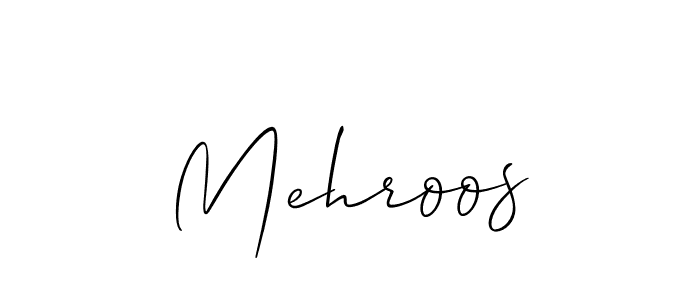 if you are searching for the best signature style for your name Mehroos. so please give up your signature search. here we have designed multiple signature styles  using Allison_Script. Mehroos signature style 2 images and pictures png