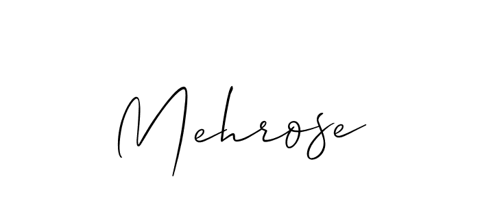 Here are the top 10 professional signature styles for the name Mehrose. These are the best autograph styles you can use for your name. Mehrose signature style 2 images and pictures png