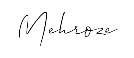 Use a signature maker to create a handwritten signature online. With this signature software, you can design (Allison_Script) your own signature for name Mehroze. Mehroze signature style 2 images and pictures png