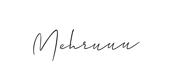 Best and Professional Signature Style for Mehruuu. Allison_Script Best Signature Style Collection. Mehruuu signature style 2 images and pictures png
