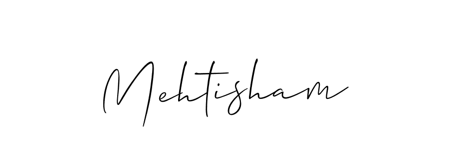 How to make Mehtisham name signature. Use Allison_Script style for creating short signs online. This is the latest handwritten sign. Mehtisham signature style 2 images and pictures png