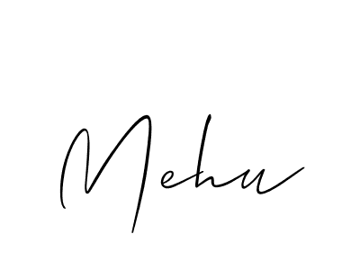 if you are searching for the best signature style for your name Mehu. so please give up your signature search. here we have designed multiple signature styles  using Allison_Script. Mehu signature style 2 images and pictures png