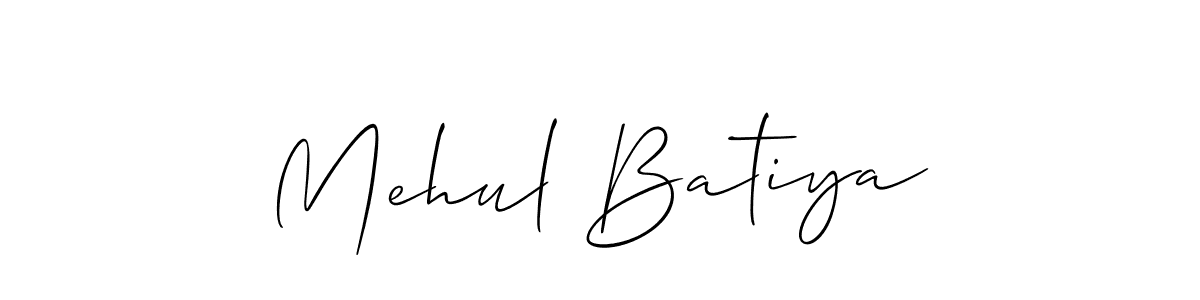 Make a beautiful signature design for name Mehul Batiya. Use this online signature maker to create a handwritten signature for free. Mehul Batiya signature style 2 images and pictures png