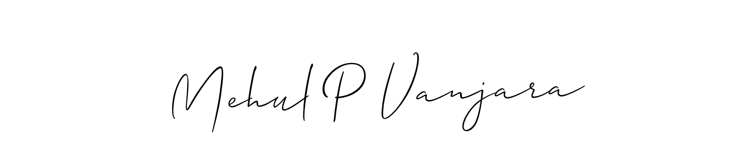 This is the best signature style for the Mehul P Vanjara name. Also you like these signature font (Allison_Script). Mix name signature. Mehul P Vanjara signature style 2 images and pictures png