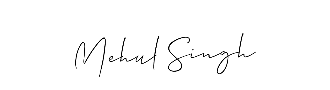 It looks lik you need a new signature style for name Mehul Singh. Design unique handwritten (Allison_Script) signature with our free signature maker in just a few clicks. Mehul Singh signature style 2 images and pictures png