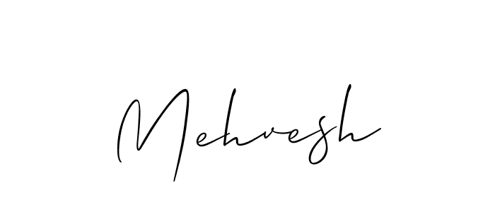 It looks lik you need a new signature style for name Mehvesh. Design unique handwritten (Allison_Script) signature with our free signature maker in just a few clicks. Mehvesh signature style 2 images and pictures png