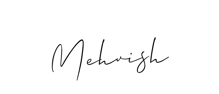 The best way (Allison_Script) to make a short signature is to pick only two or three words in your name. The name Mehvish include a total of six letters. For converting this name. Mehvish signature style 2 images and pictures png