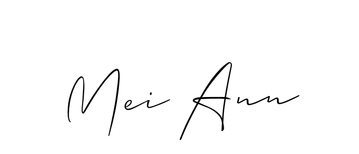 You can use this online signature creator to create a handwritten signature for the name Mei Ann. This is the best online autograph maker. Mei Ann signature style 2 images and pictures png