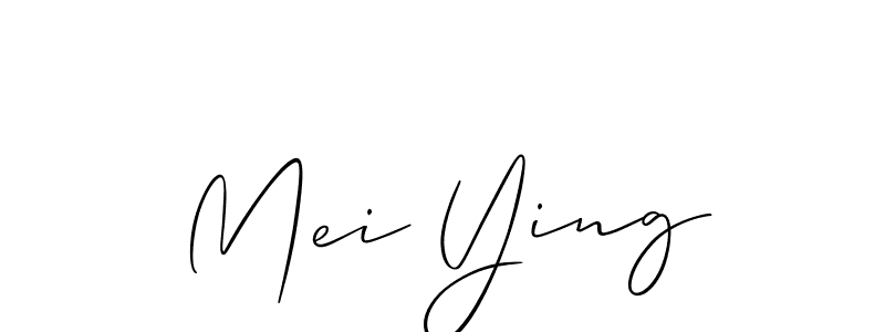 Make a beautiful signature design for name Mei Ying. Use this online signature maker to create a handwritten signature for free. Mei Ying signature style 2 images and pictures png