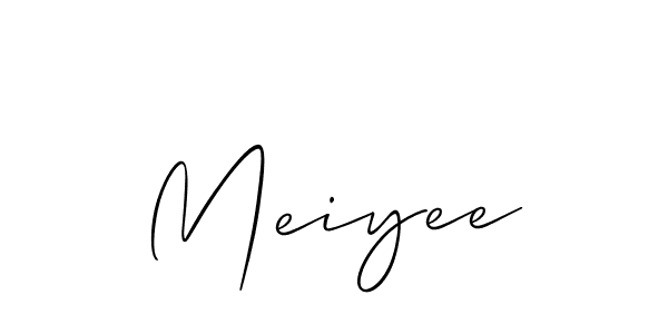 How to Draw Meiyee signature style? Allison_Script is a latest design signature styles for name Meiyee. Meiyee signature style 2 images and pictures png