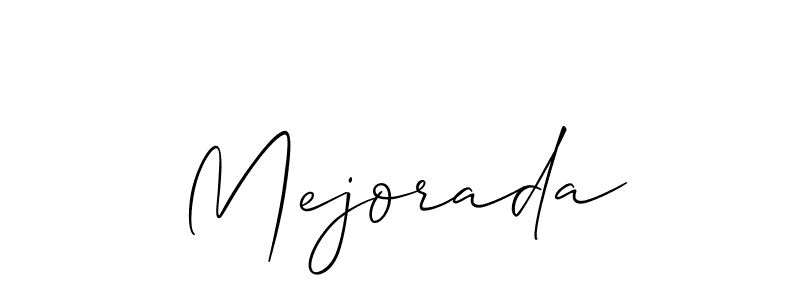 Similarly Allison_Script is the best handwritten signature design. Signature creator online .You can use it as an online autograph creator for name Mejorada. Mejorada signature style 2 images and pictures png
