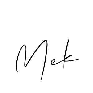 How to make Mek name signature. Use Allison_Script style for creating short signs online. This is the latest handwritten sign. Mek signature style 2 images and pictures png