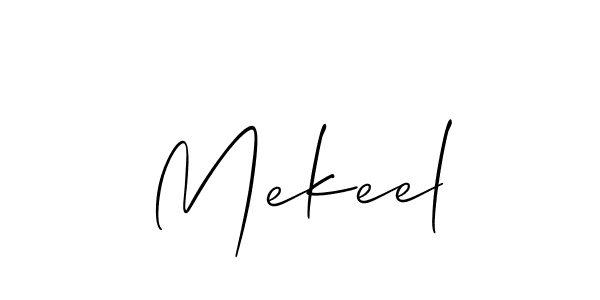 You can use this online signature creator to create a handwritten signature for the name Mekeel. This is the best online autograph maker. Mekeel signature style 2 images and pictures png