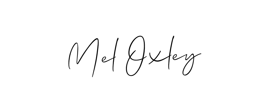 Once you've used our free online signature maker to create your best signature Allison_Script style, it's time to enjoy all of the benefits that Mel Oxley name signing documents. Mel Oxley signature style 2 images and pictures png