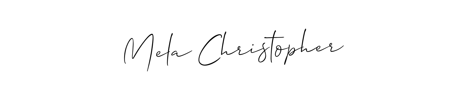 See photos of Mela Christopher official signature by Spectra . Check more albums & portfolios. Read reviews & check more about Allison_Script font. Mela Christopher signature style 2 images and pictures png