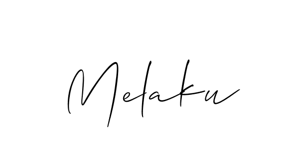Once you've used our free online signature maker to create your best signature Allison_Script style, it's time to enjoy all of the benefits that Melaku name signing documents. Melaku signature style 2 images and pictures png