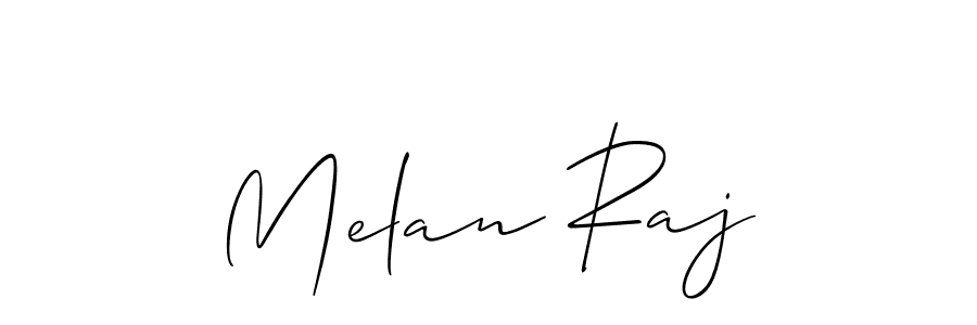 Similarly Allison_Script is the best handwritten signature design. Signature creator online .You can use it as an online autograph creator for name Melan Raj. Melan Raj signature style 2 images and pictures png