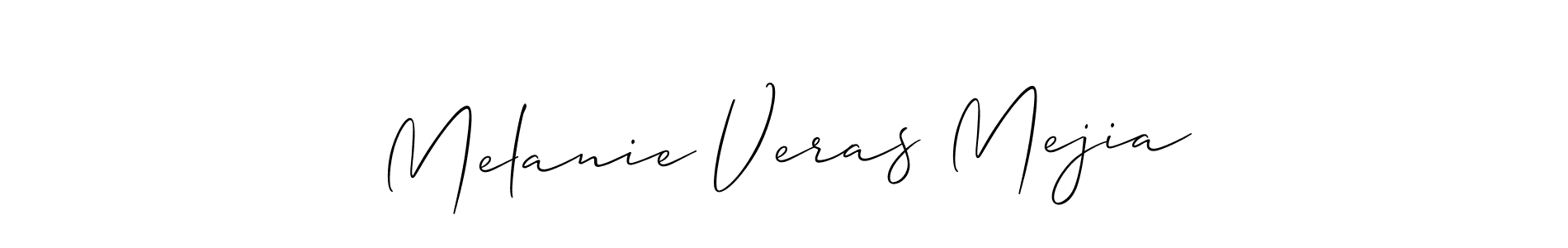 Also we have Melanie Veras Mejia name is the best signature style. Create professional handwritten signature collection using Allison_Script autograph style. Melanie Veras Mejia signature style 2 images and pictures png
