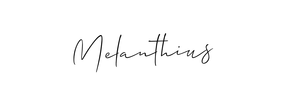 Also You can easily find your signature by using the search form. We will create Melanthius name handwritten signature images for you free of cost using Allison_Script sign style. Melanthius signature style 2 images and pictures png