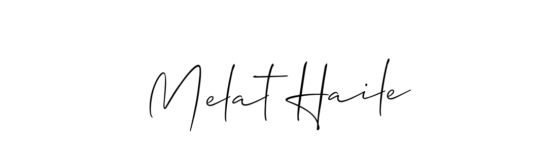 Check out images of Autograph of Melat Haile name. Actor Melat Haile Signature Style. Allison_Script is a professional sign style online. Melat Haile signature style 2 images and pictures png