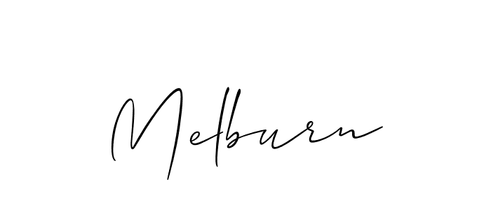 You should practise on your own different ways (Allison_Script) to write your name (Melburn) in signature. don't let someone else do it for you. Melburn signature style 2 images and pictures png