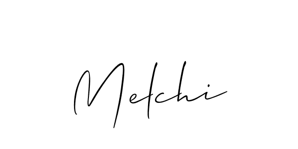 Melchi stylish signature style. Best Handwritten Sign (Allison_Script) for my name. Handwritten Signature Collection Ideas for my name Melchi. Melchi signature style 2 images and pictures png