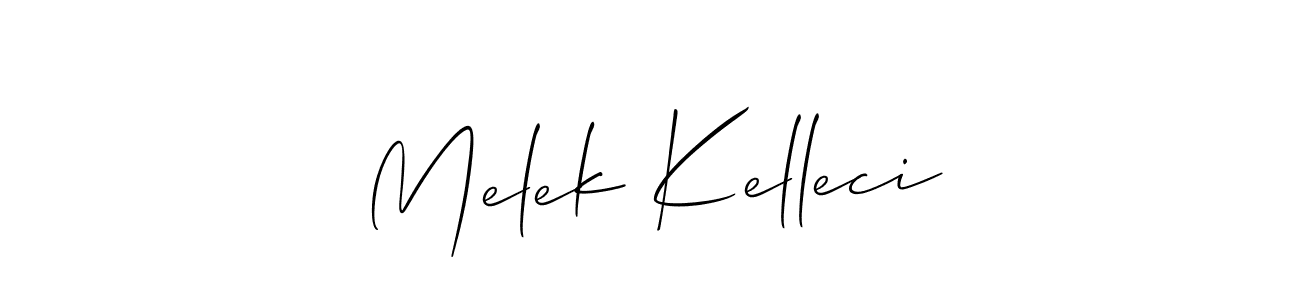 Once you've used our free online signature maker to create your best signature Allison_Script style, it's time to enjoy all of the benefits that Melek Kelleci name signing documents. Melek Kelleci signature style 2 images and pictures png