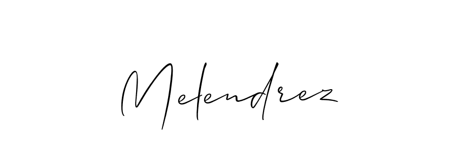Make a beautiful signature design for name Melendrez. Use this online signature maker to create a handwritten signature for free. Melendrez signature style 2 images and pictures png