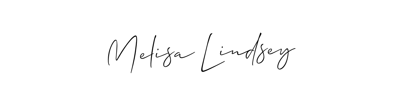 Make a beautiful signature design for name Melisa Lindsey. Use this online signature maker to create a handwritten signature for free. Melisa Lindsey signature style 2 images and pictures png