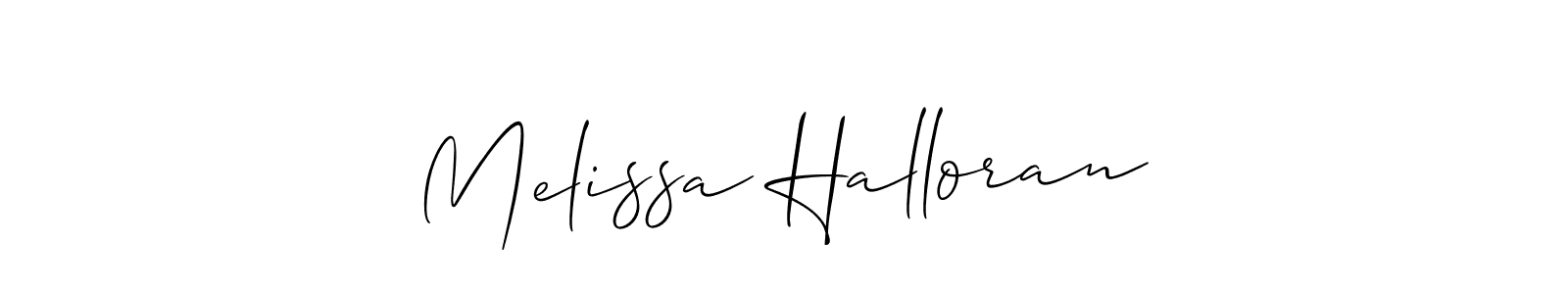 Once you've used our free online signature maker to create your best signature Allison_Script style, it's time to enjoy all of the benefits that Melissa Halloran name signing documents. Melissa Halloran signature style 2 images and pictures png