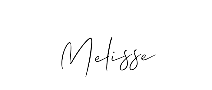 Melisse stylish signature style. Best Handwritten Sign (Allison_Script) for my name. Handwritten Signature Collection Ideas for my name Melisse. Melisse signature style 2 images and pictures png