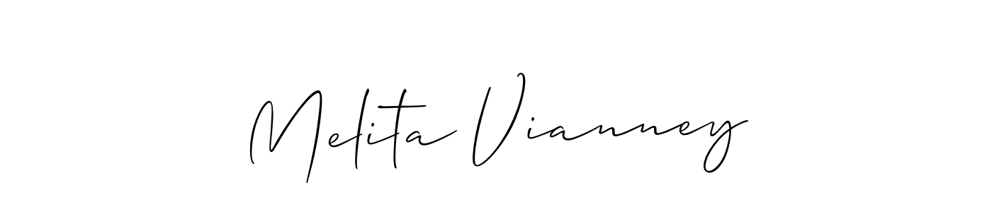 See photos of Melita Vianney official signature by Spectra . Check more albums & portfolios. Read reviews & check more about Allison_Script font. Melita Vianney signature style 2 images and pictures png