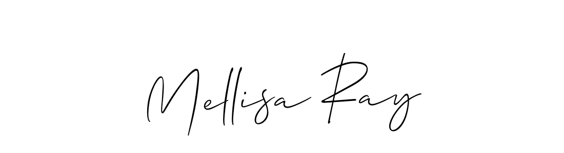 Make a short Mellisa Ray signature style. Manage your documents anywhere anytime using Allison_Script. Create and add eSignatures, submit forms, share and send files easily. Mellisa Ray signature style 2 images and pictures png