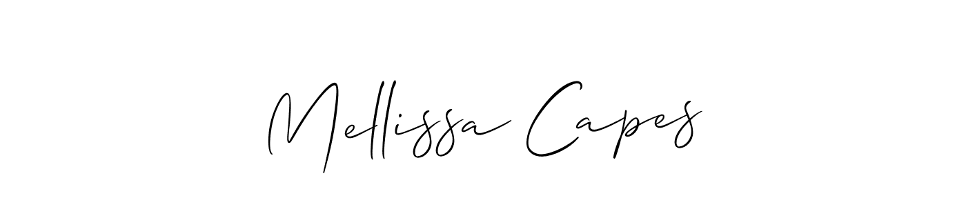 Check out images of Autograph of Mellissa Capes name. Actor Mellissa Capes Signature Style. Allison_Script is a professional sign style online. Mellissa Capes signature style 2 images and pictures png
