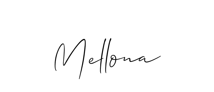 Also we have Mellona name is the best signature style. Create professional handwritten signature collection using Allison_Script autograph style. Mellona signature style 2 images and pictures png