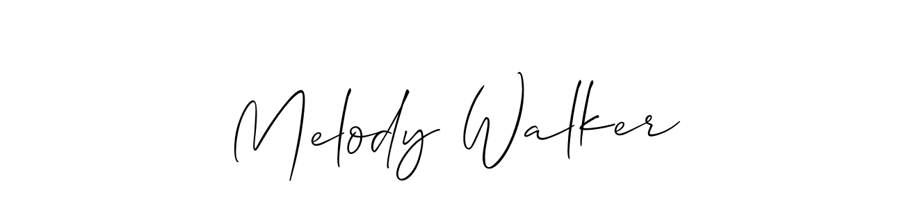 How to Draw Melody Walker signature style? Allison_Script is a latest design signature styles for name Melody Walker. Melody Walker signature style 2 images and pictures png