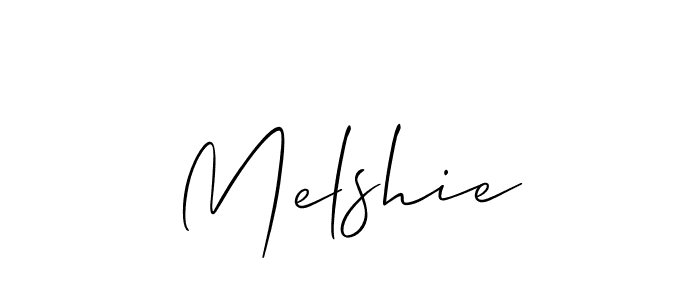 Make a short Melshie signature style. Manage your documents anywhere anytime using Allison_Script. Create and add eSignatures, submit forms, share and send files easily. Melshie signature style 2 images and pictures png