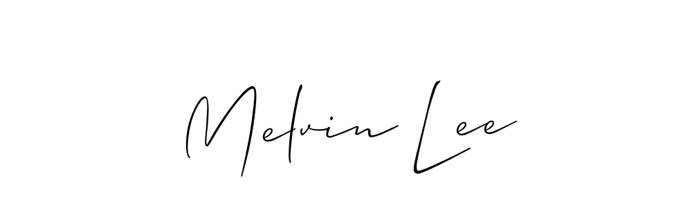 Once you've used our free online signature maker to create your best signature Allison_Script style, it's time to enjoy all of the benefits that Melvin Lee name signing documents. Melvin Lee signature style 2 images and pictures png