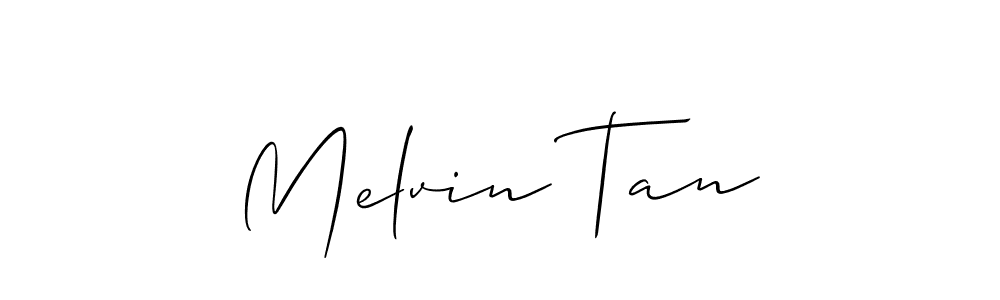 Once you've used our free online signature maker to create your best signature Allison_Script style, it's time to enjoy all of the benefits that Melvin Tan name signing documents. Melvin Tan signature style 2 images and pictures png