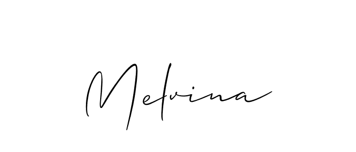 You can use this online signature creator to create a handwritten signature for the name Melvina. This is the best online autograph maker. Melvina signature style 2 images and pictures png